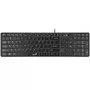 Genius Slimstar C126 Wired Usb Slim Keyboard Black